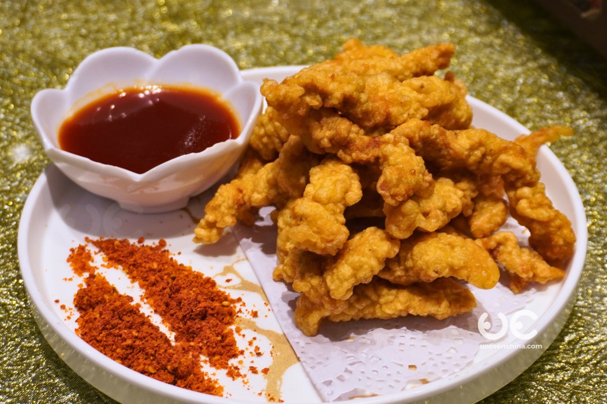 現炸小酥肉